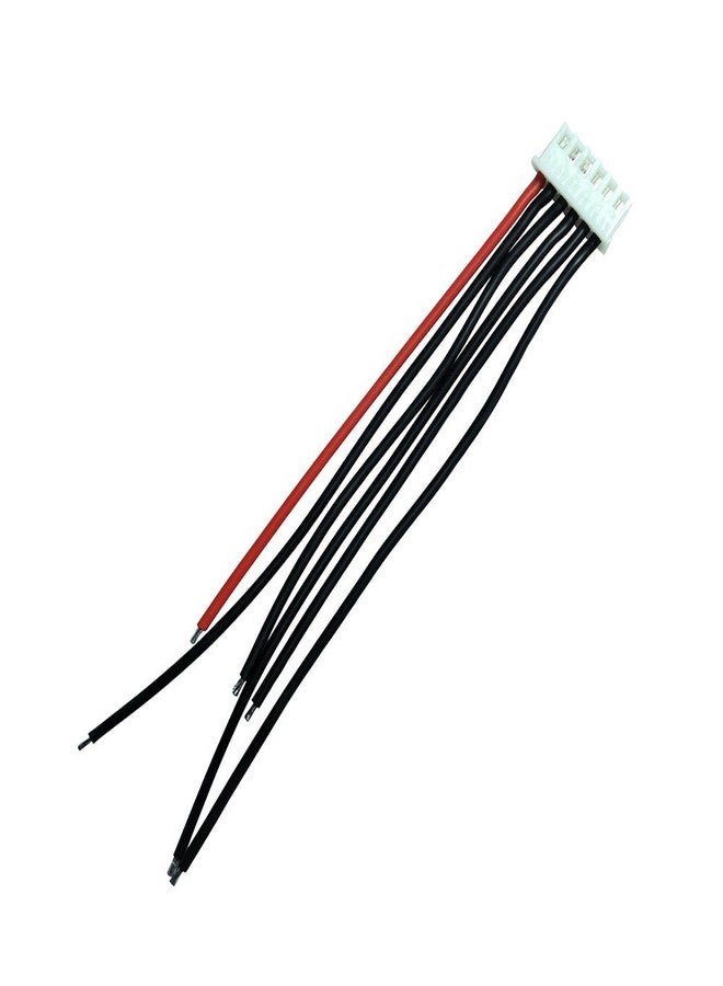 LINSYRC 10pcs 2S 3S 4S 5S 6S Balance Connector Male Plug Extension Cable JST-XH RC Lipo Connector Adapter with 15cm 22awg Silicone Cable (2-6s) - Image 5